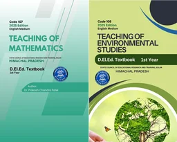 Vinod D.El.Ed / J.B.T. Himachal 1st Year SET (11 Books) English Medium - Himachal Pradesh - Various Authors