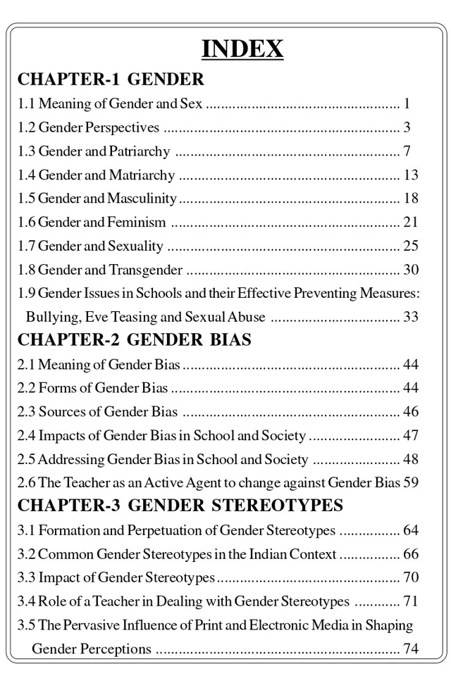 Vinod GENDER EDUCATION (As per NEP 2020 A resource book for B.Ed., ITEP and M.Ed. Program) - 978-81-969592-4-1, Dr. Geeta Rani, Dr. Amit Kumar, Dr. Amit Singh, Dr. Neha Bishnoi