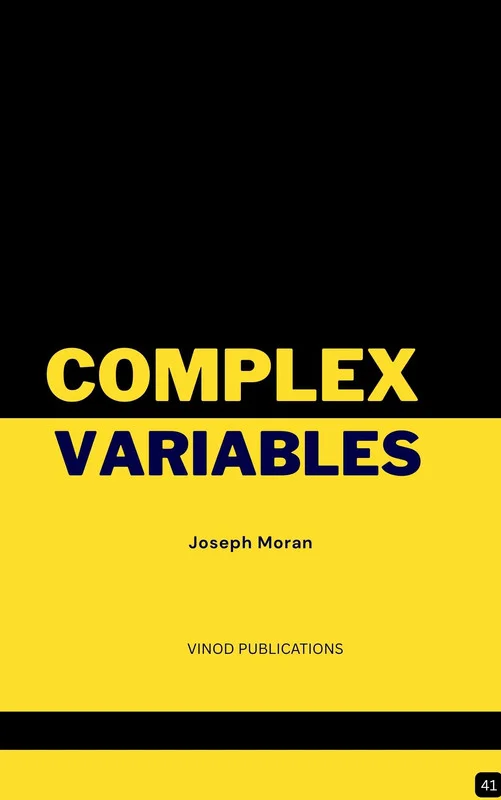 Vinod COMPLEX VARIABLES (Z-41) BOOK by Joseph Moran - Joseph Moran