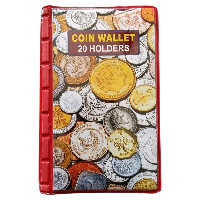 20 Holders Coin Album - Pocket Friendly 