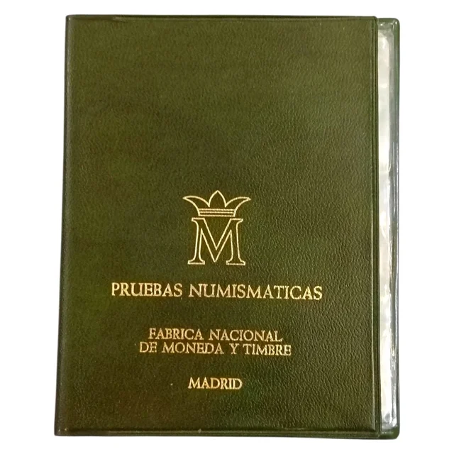 Spain Proof Set - 1977 - 3 Coins Set With Details & Pouch