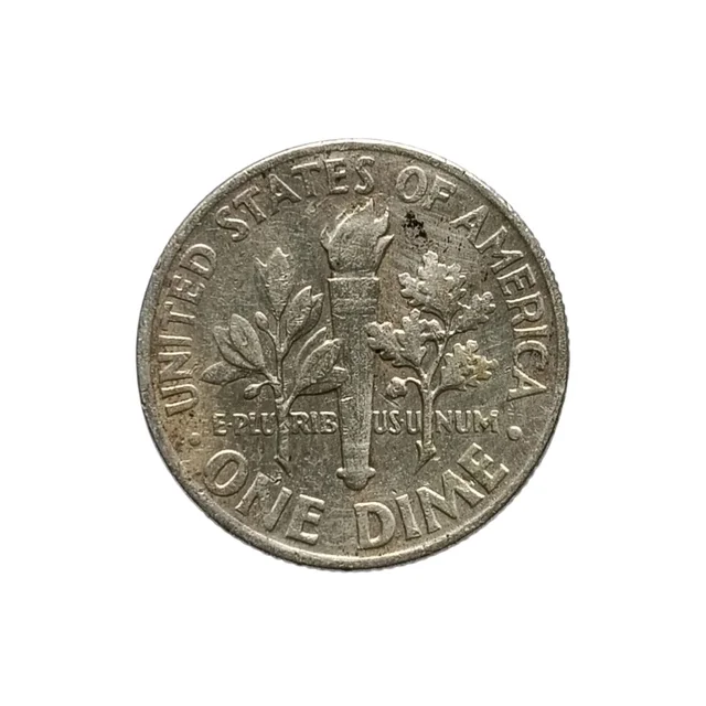 USA 1 Dime Silver Coin - Roosevelt Dime 