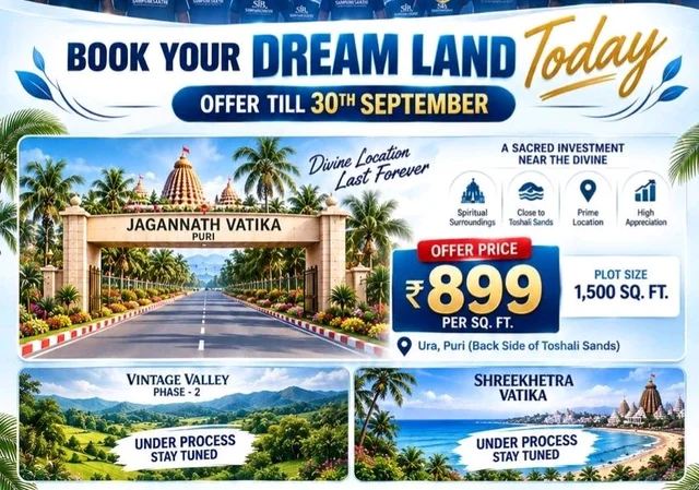 Jagannath Vatika Puri Plotting 