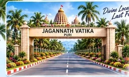 Jagannath Vatika Puri Plotting