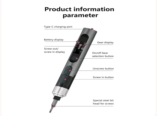 MAANT L5 PRO 24IN1 L5 PRO TORQUE ADJUSTABLE ELECTRIC SCREWDRIVER
