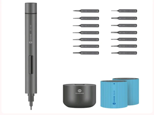 Sunshine SD-18E High Precision Electric Power Screwdriver Set Alloy Steel Mini Screwdriver Kit For Cell Phone Repair