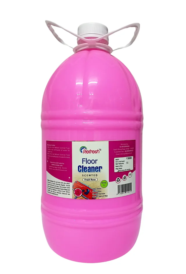 Refresh Scented Floor Cleaner - Rose 5L - Blush Pink