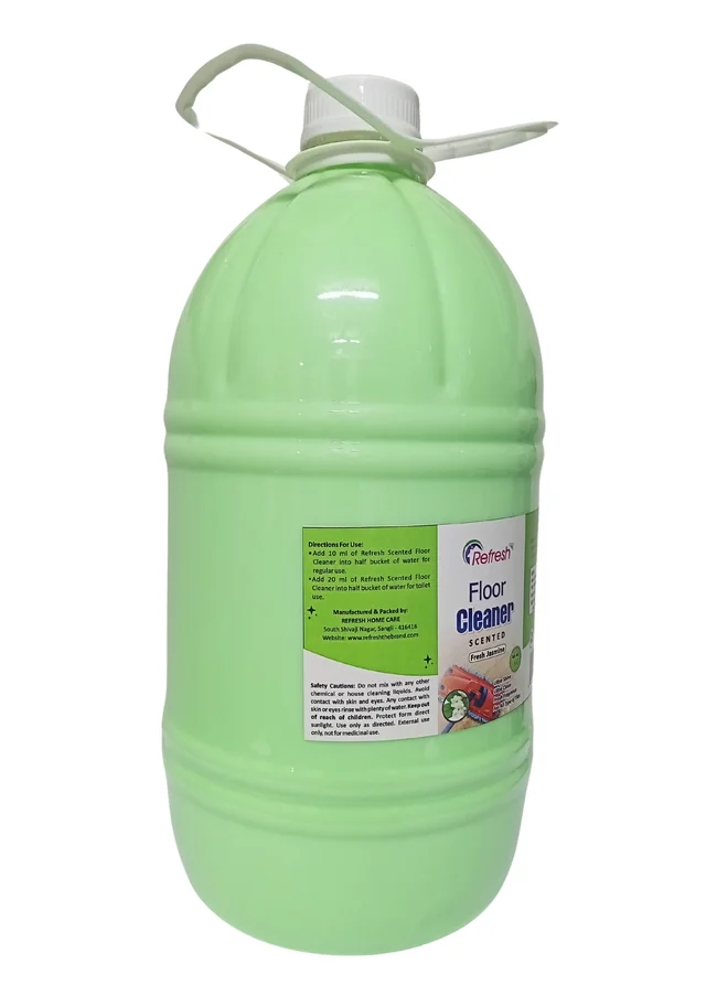 Refresh Scented Floor Cleaner - Jasmine 5L - Mint Green