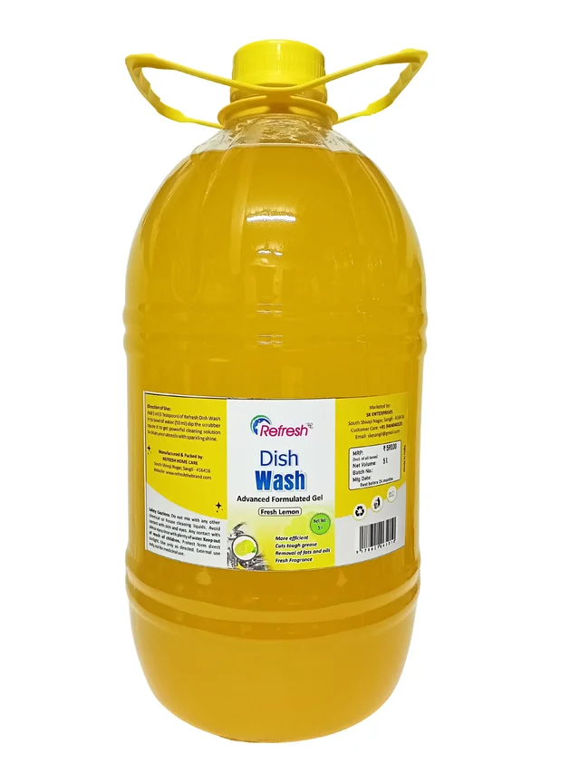 Refresh Dish Wash (Lime) 5L - Turbo