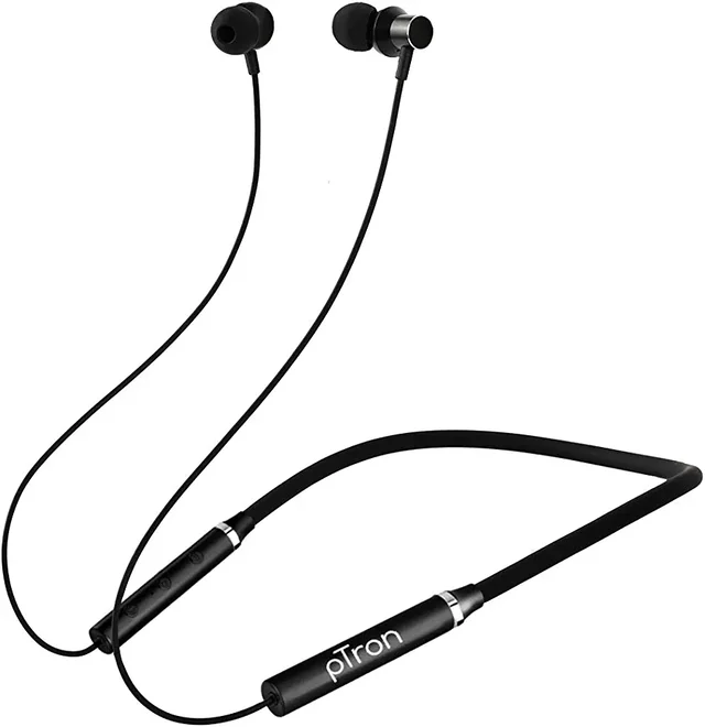 Ptron Neckband - Blue
