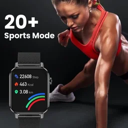 Home Smart Watches SmartwatchesAlloy Bluetooth Calling Smartwatch Black