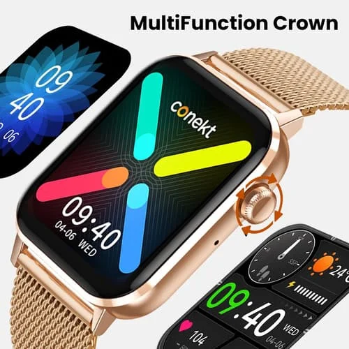 Home Smart Watches SmartwatchesAlloy Bluetooth Calling Smartwatch Black
