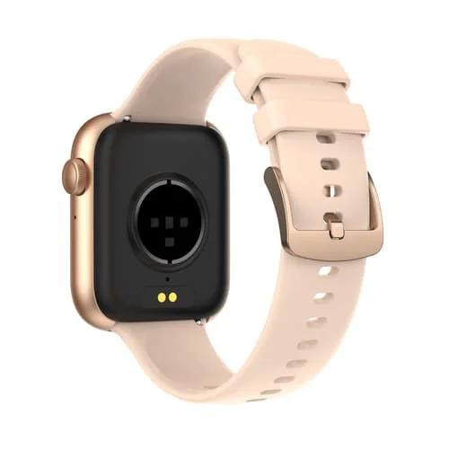 Conekt Slay 2.01" Large Display Bluetooth Calling Smart Watch Gold