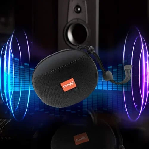 SpeakersZeal Spin Bluetooth Speaker 5W Heavy Bass Rugged Wireless Speaker