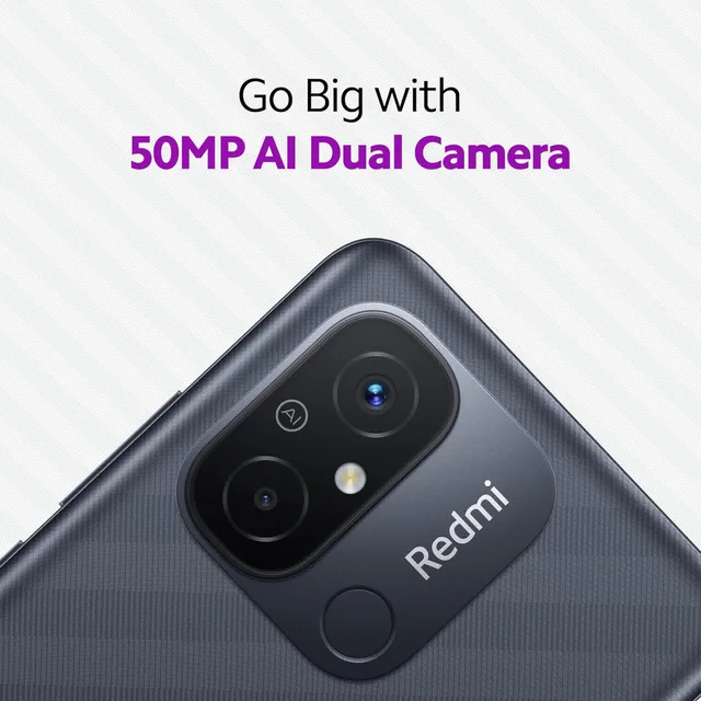Redmi12C - matte black, 4GB+128GB