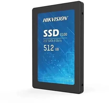 HIKVISION E100 512 GB Desktop, All in One PC's, Laptop, Surveillance Systems Internal Solid State Drive (SSD) (HS-SSD-E100) (Interface: SATA, Form Factor: 2.5 Inch)