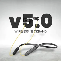 Mahabali CL-351 Wireless Neckband - Black