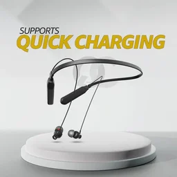 Music Mantra CL-355 Wireless Neckband - Black