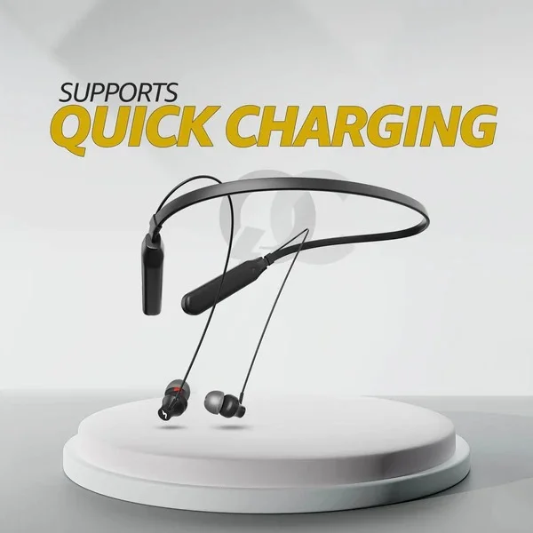 Music Mantra CL-355 Wireless Neckband - Black