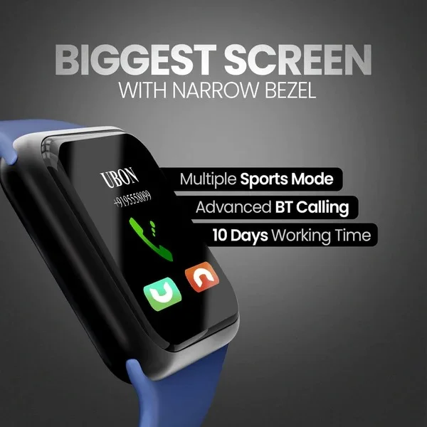 Fitguru 6.0 SW-81 Smart Watch - Black