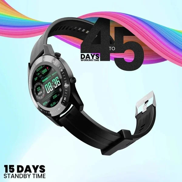 Fitguru SW-91 Smart Watch - Black