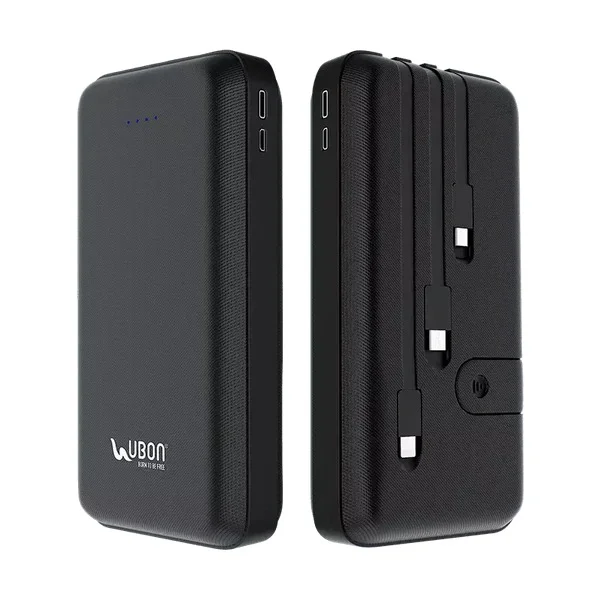PB-X12 PowerKing Universal 10000mAh Power Bank - Black