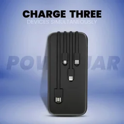 PB-X17 PowerJar 10000mAh Power Bank - Black