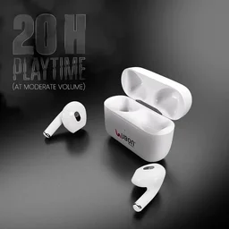 Air Shark BT-360 Truly Wireless Earbuds - White