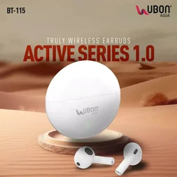 Active Series BT-115 Truly Wireless Earbuds - White