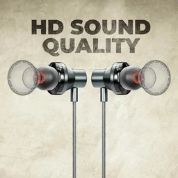 Jordan Series UB-1001 Wired Earphones - Gray