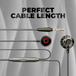 Hunter UB-1003 Wired Earphones - Black
