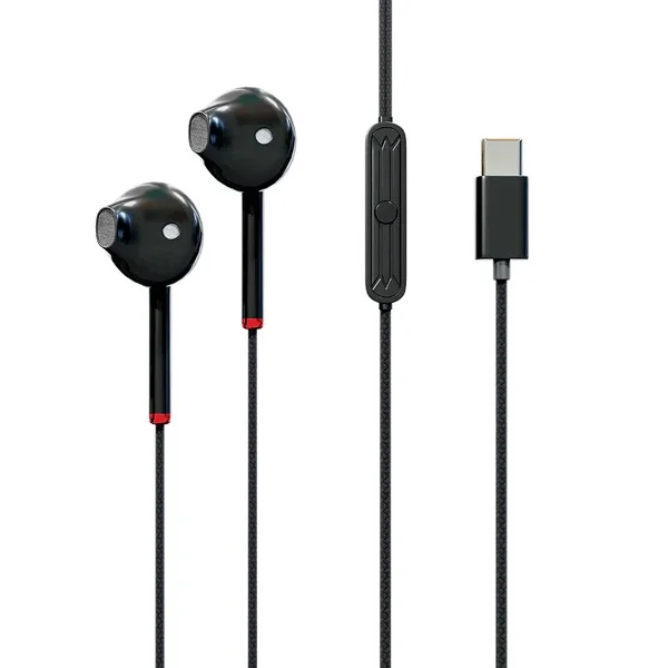 Bass Factory TC-286 Type-C Earphones - Black