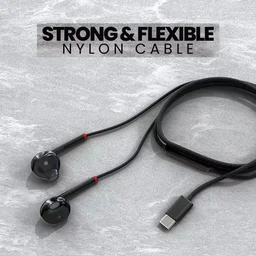 Bass Factory TC-286 Type-C Earphones - Black