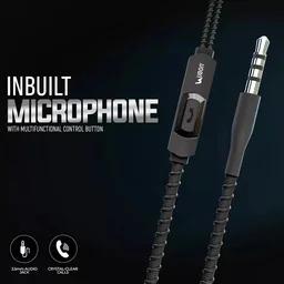 Titanium Series UB-285 Wired Earphones - Black