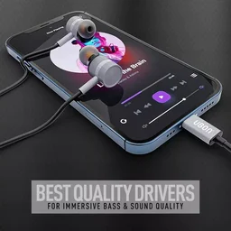 OG Music UB-389 Wired IPH Earphone - Gray