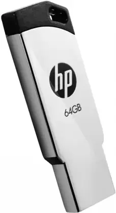 HP V236w 64 GB Pen Drive (Silver)