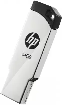 HP V236w 64 GB Pen Drive (Silver)
