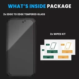 Edge To Edge d+ Tempered Glass for iPhone 15 Pro Max