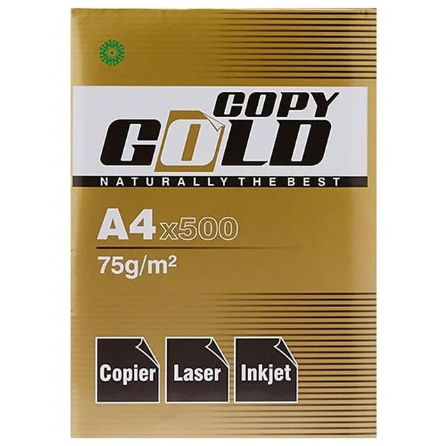 Copy Gold A4 Copier Paper, 75 GSM, 500 Sheets (10 Ream)