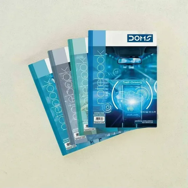 Doms Single Line Loang Note Book 160pg