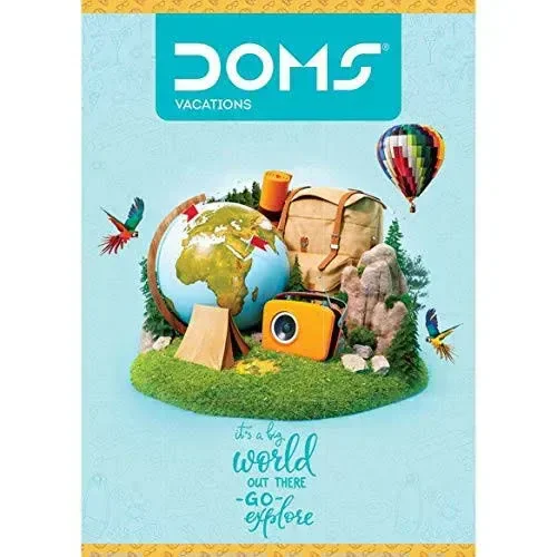 Doms Single Line King size Note Book 172pg