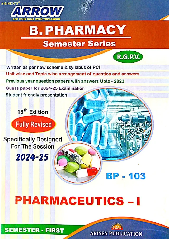 PHARMACEUTICS-1 - B.PHARMACY 1st SEM