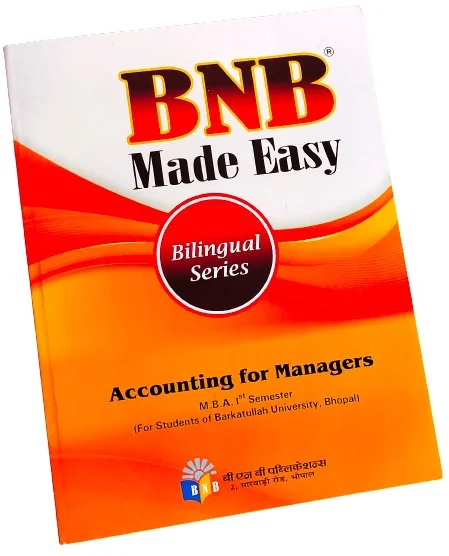 ALL 6 BOOKS SET MBA 1ST SEM (BNB PUBLICATION)