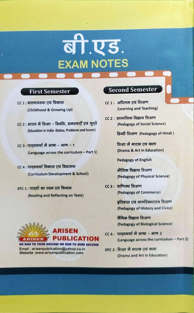 B.ED 1st SEM.-LANGUAGE ACROSS THE CURRICULUM (पाठयचर्चा में भाषा भाग -1) - EXAM NOTES-B.ED 1ST SEM
