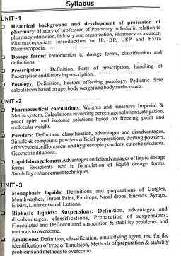 PHARMACEUTICS-1 - B.PHARMACY 1st SEM