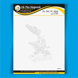 Pathology lab card printing- 1000 pc - Print of 100m Gsm JK Excel Bond Paper, A4