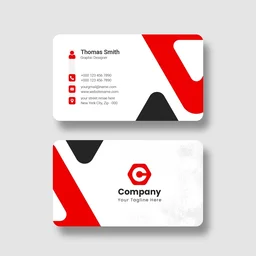 Gloss Coated Visiting Card Double Side Printing - Multi Color