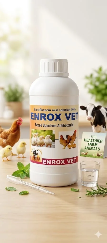 ENROXVET (Enrofloxacin 10%)  1ltr