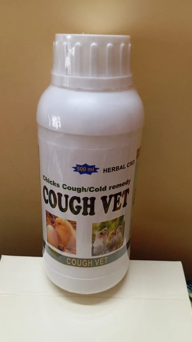 COUGHVET (Herbal Chicks Cough syrup) 1ltr