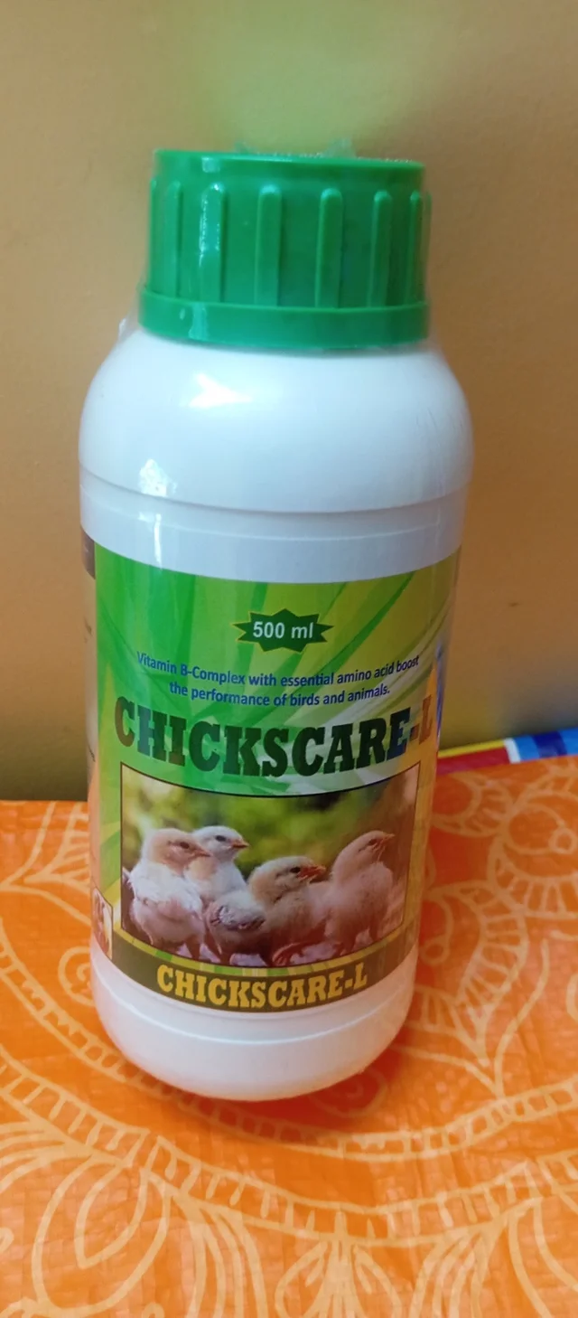 CHICKS CARE-L Vitamin B-Complex  essential amino acid boost & DLMethionine for   the performance of birds and animals  500ML